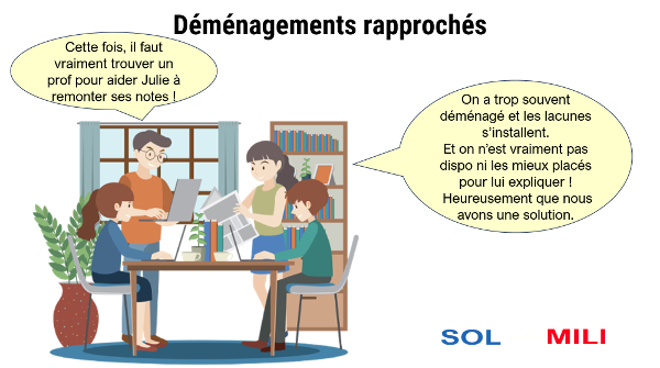 Des solutions de soutien aux familles lors des déménagements souvent rapprochés pour le soutien aux familles de militaires